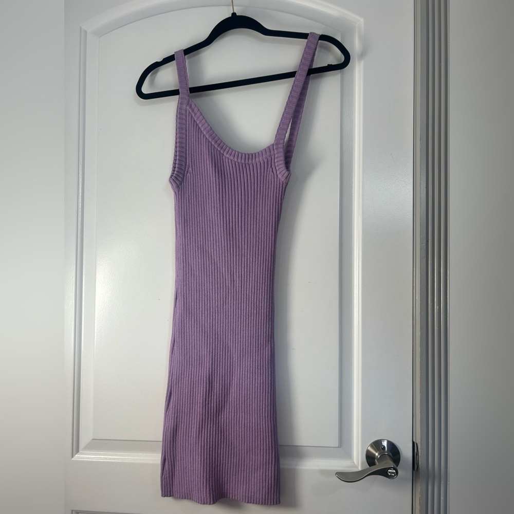 Michael Costello x Revolve Amari ribbed dress
Light purple size XS NWT chic 90s - Picture 4 of 12
